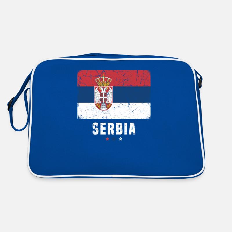 Serbie Drapeau serbe Sac Retro