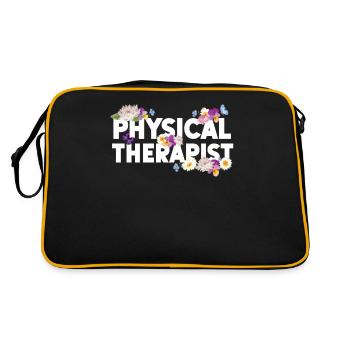 Physical Therapist Therapy - Retro Bag - black/gold - Back