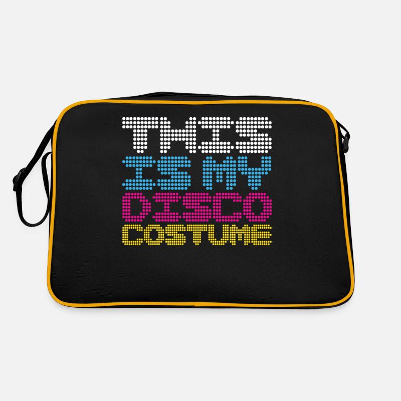 Disco Halloween Costume Apparel Retro Bag
