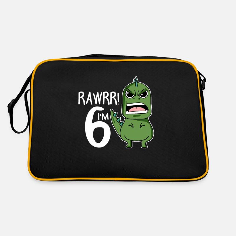 6e anniversaire - 6 ans - J’ai 6 ans Sac Retro