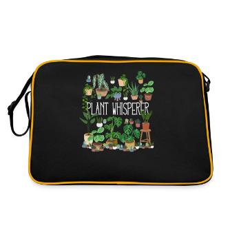 Plant Whisperer - Sac Retro - noir/or - Dos