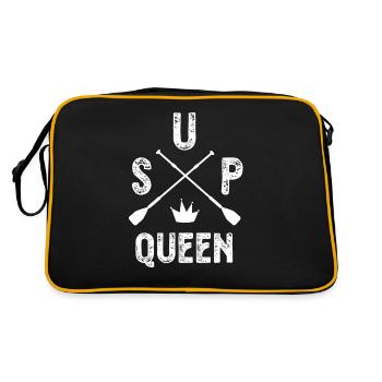 SUP Paddleboard Girl Vintage SUP - Sac Retro - noir/or - Dos