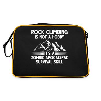 Rock Climbing Climber - Sac Retro - noir/or - Dos