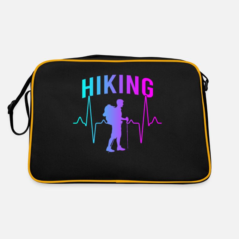 Hiking Heartbeat Retro Bag