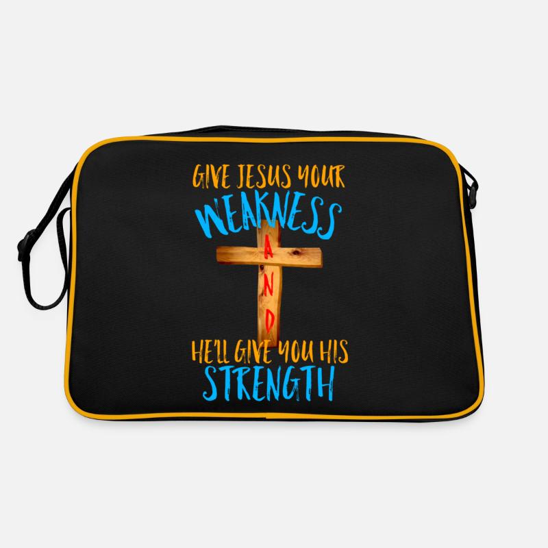 Jesus Christus Jesus Christus Jesus Retro Tasche