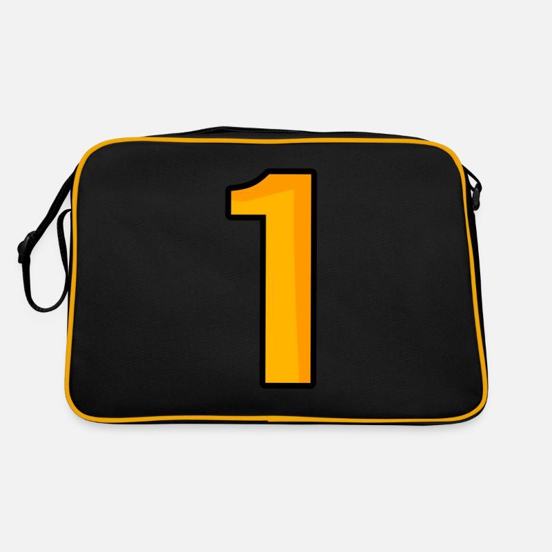 Nummer 1 Retro Tasche