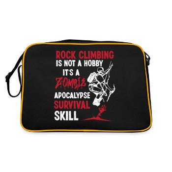 Rock Climbing Climber - Sac Retro - noir/or - Dos
