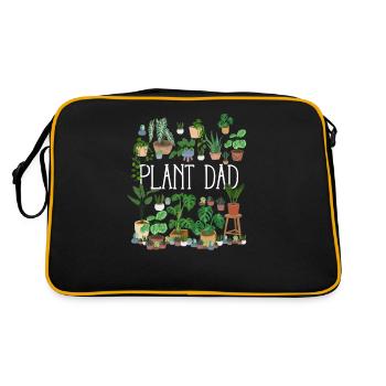 Plane papa - Sac Retro - noir/or - Dos