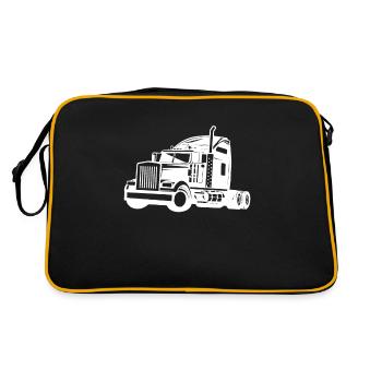 Trucks Trucks Drivers Trucks Drivers - Retro Bag - black/gold - Back