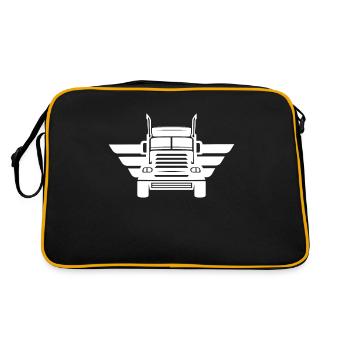 Trucks Trucks Drivers Trucks Drivers - Retro Bag - black/gold - Back