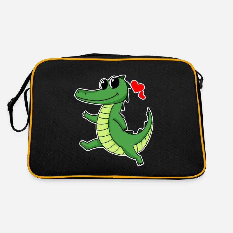 Crocodile Sac Retro