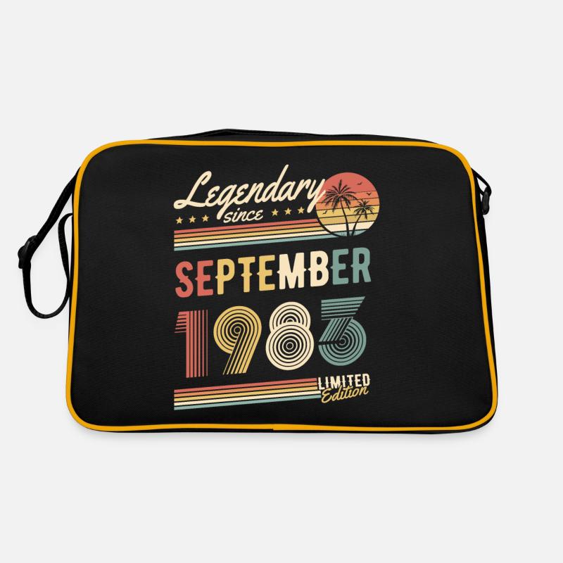 Legendary Since September 1983 Limited Edition - Retro Tasche - Schwarz/Gold
