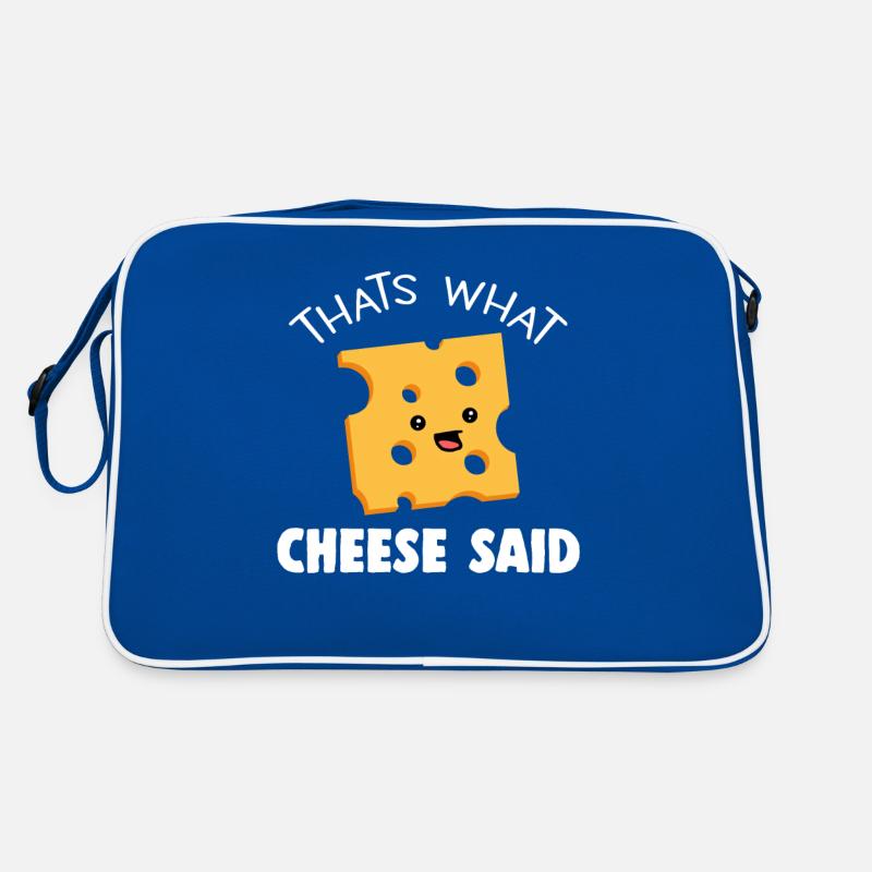 Cheese Pun Drôle de vêtements Sac Retro