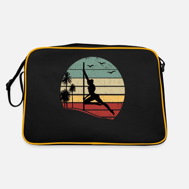 Sunset Pole Dance Pole Dancing Retro Pole Dance Retro Tasche