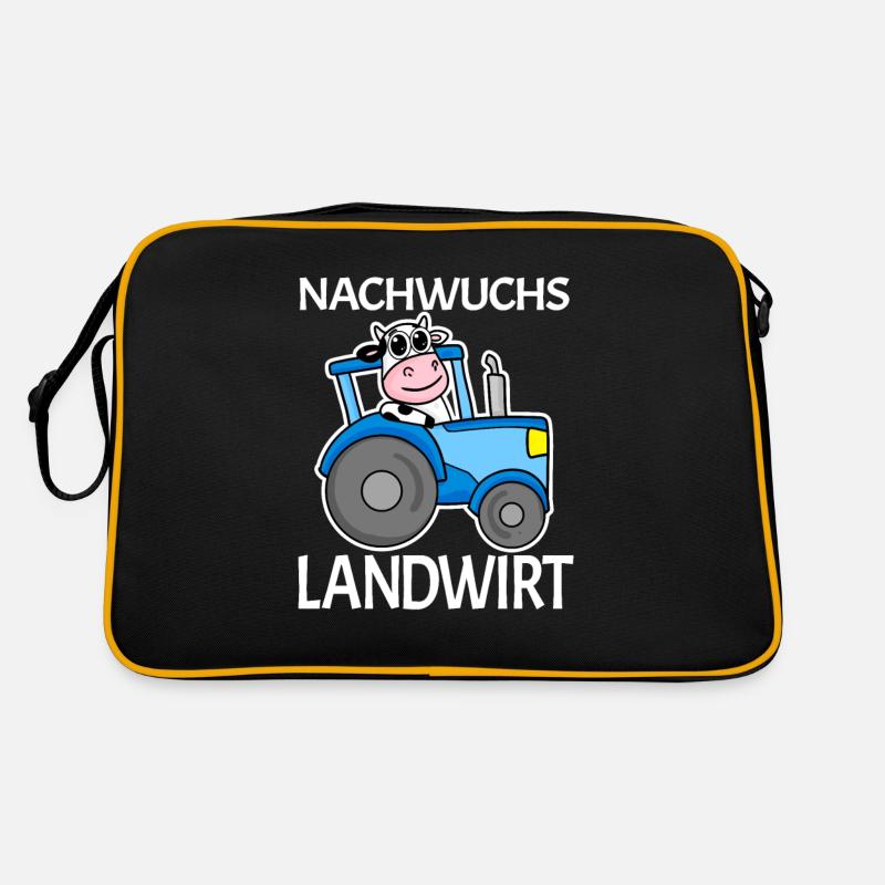 Nachwuchs Landwirt Traktor Geschenk Retro Tasche