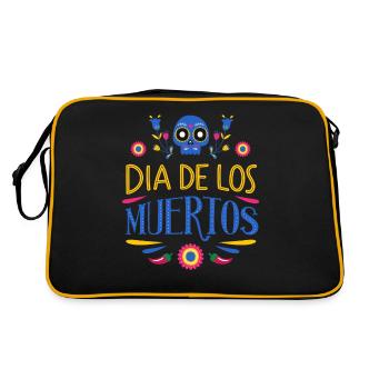 Dia de los Muertos - Sac Retro - noir/or - Dos