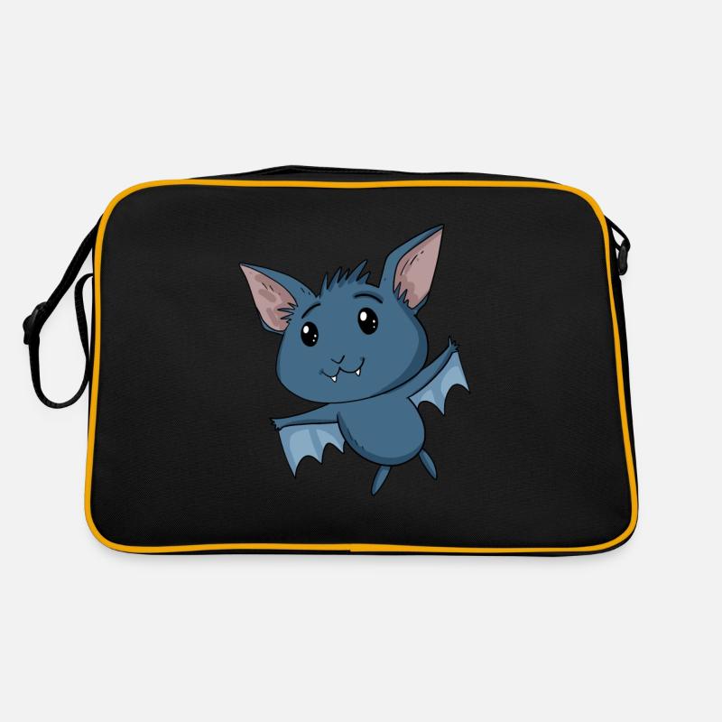 Fledermaus Retro Tasche