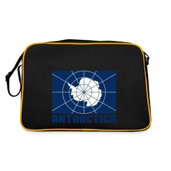 Antarctique - Sac Retro - noir/or - Dos