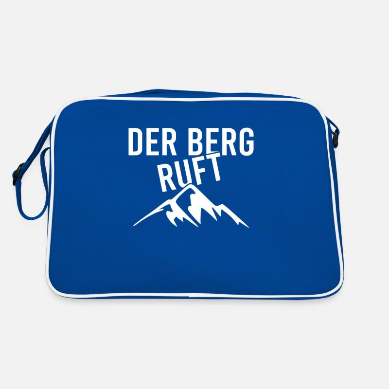 Der Berg ruft Retro Tasche