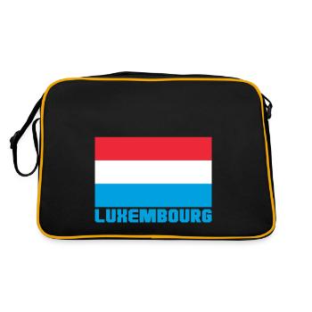 Luxembourg - Sac Retro - noir/or - Dos