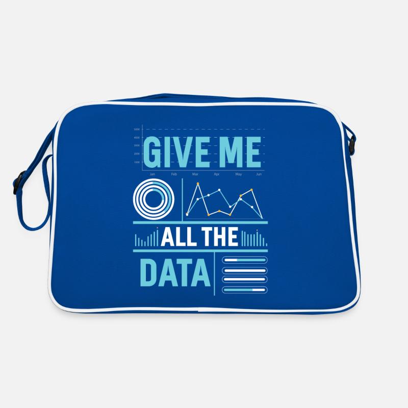 Big Data Scientists Statistics Retro Bag