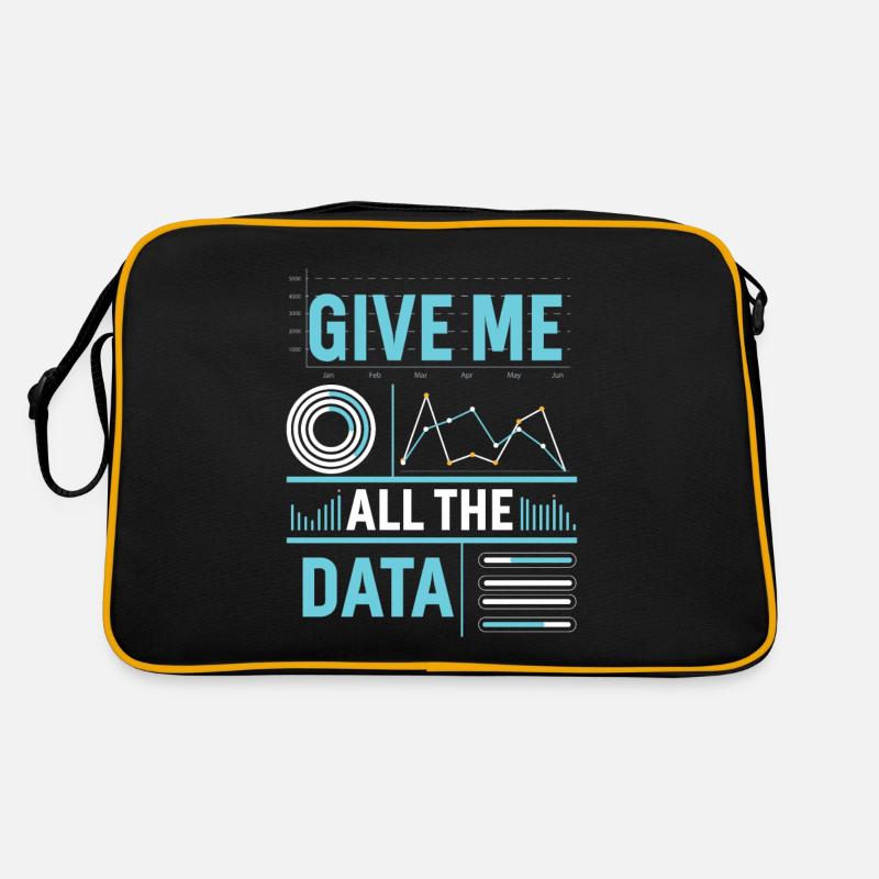 Big Data Scientists Statistics Retro Bag