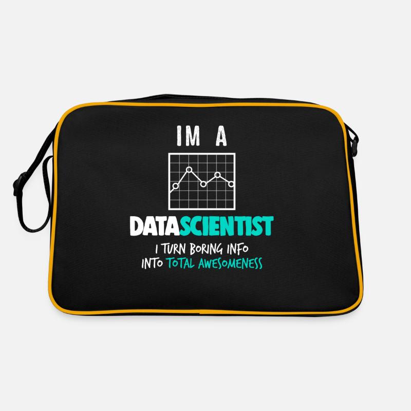 Informatique Data Science Big Data Geek Pun Apparel Sac Retro