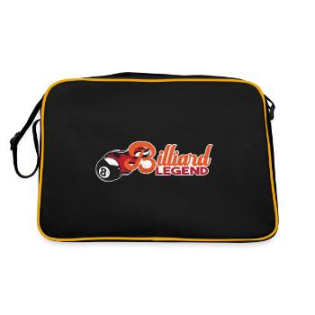 Billiards Pool Billiards Billiards Ball Billiards Cook 8Ball - Retro Bag - black/gold - Back