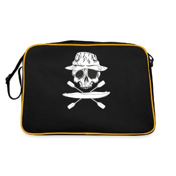 KAYAKS CANOË RAFTING BATEAU Kayak KAYAK KAYAK KAYAK - Sac Retro - noir/or - Dos