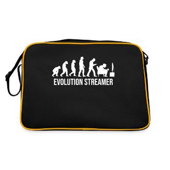 TV Streaming Evolution Streamer Series Internet - Retro Bag - black/gold - Back