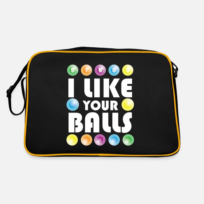 Boules de Bingo Drôles Sac Retro