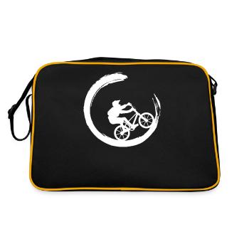 BMX Cycliste Vélo BMX Vélo Freestyle - Sac Retro - noir/or - Dos
