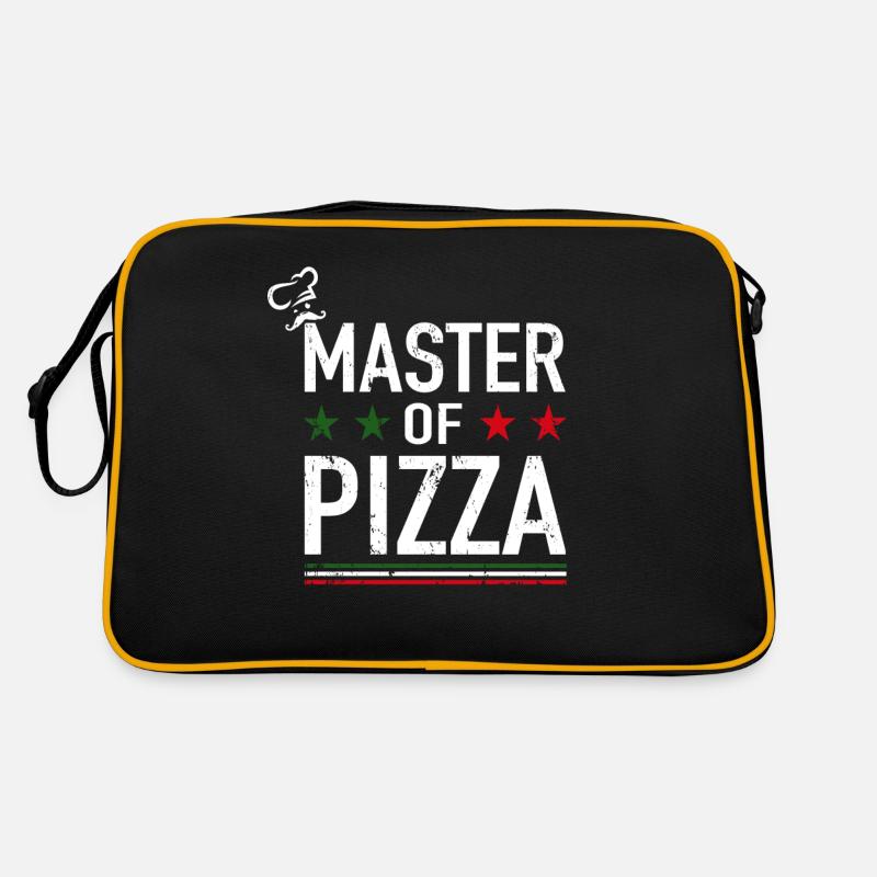 Italy Pizza Master Chef - Master Of Pizza Retro Bag