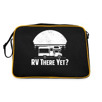 Camping Motorhome Campervan - Sac Retro - noir/or - Dos