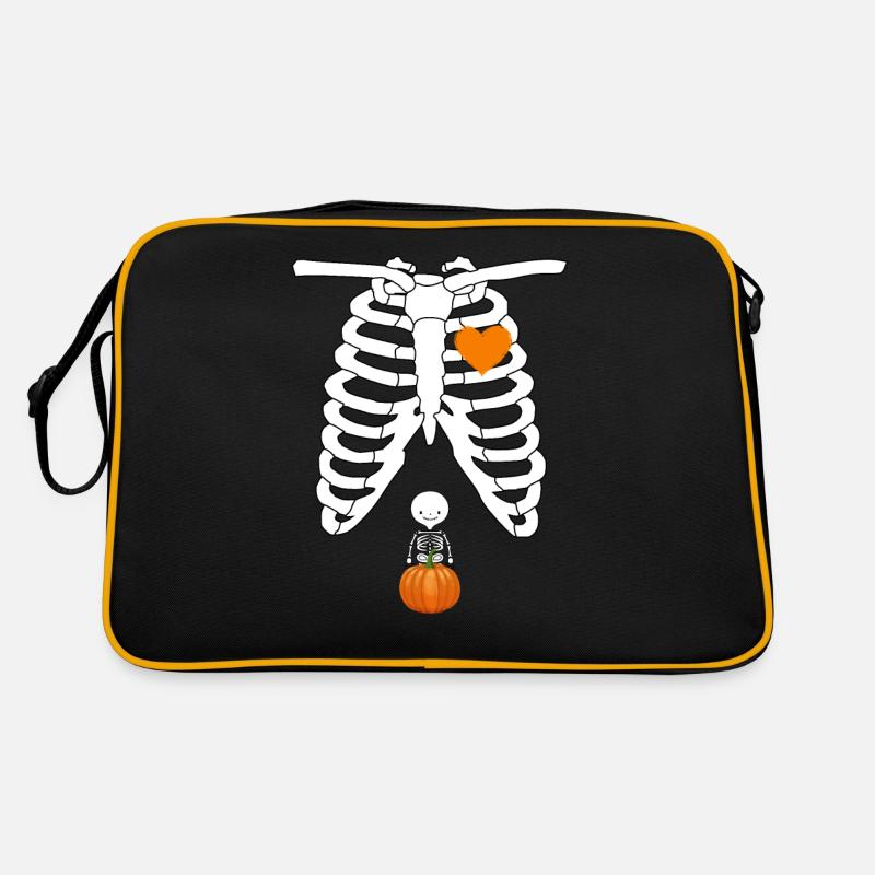 Squelette Bébé Enceinte Radiographie Rib Cage Sac Retro