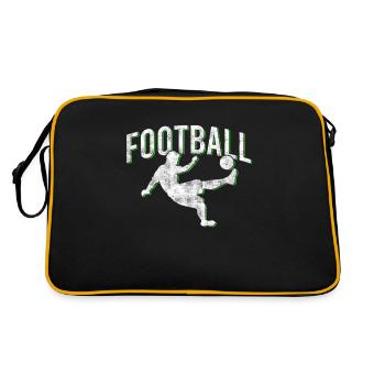 Football de football - Sac Retro - noir/or - Dos
