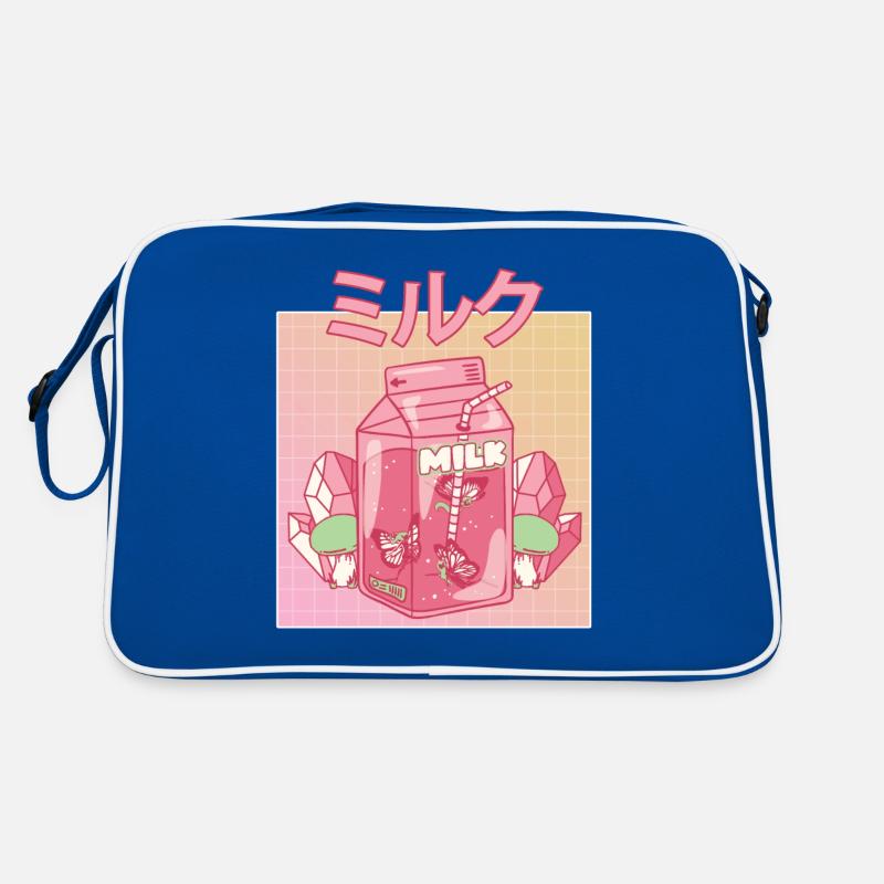 Fairycore Aesthetic Fee Japanischer Milchkarton Retro Tasche