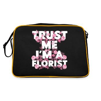 Fleuriste Bouquet Floral - Sac Retro - noir/or - Dos