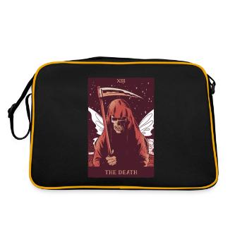 Fairycore Aesthetic The Death Fee Grim Reaper Tarot - Retro Bag - black/gold - Back