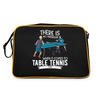 Ping-pong - Sac Retro - noir/or - Dos