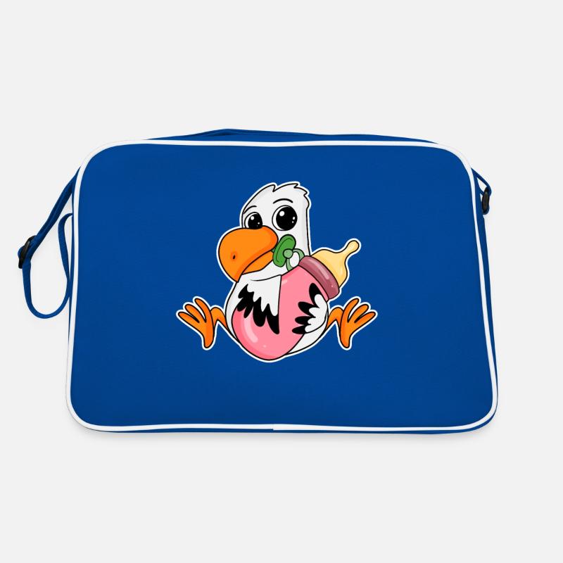 Baby Möwe Retro Tasche