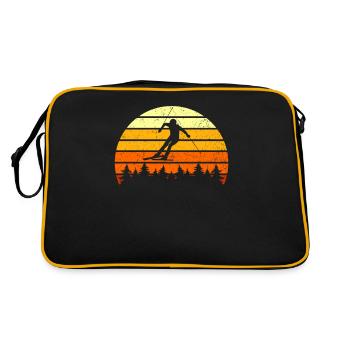 Ski Rétro - Sac Retro - noir/or - Dos