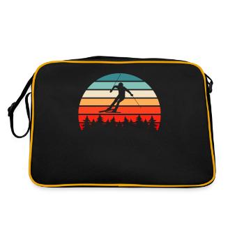 Ski Rétro - Sac Retro - noir/or - Dos