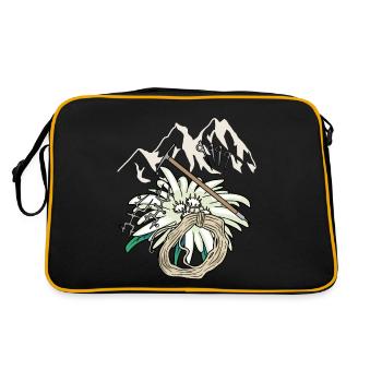 Mountaineer Outdoor Mountaineer Alps Tyrol Mountain - Retro Bag - black/gold - Back