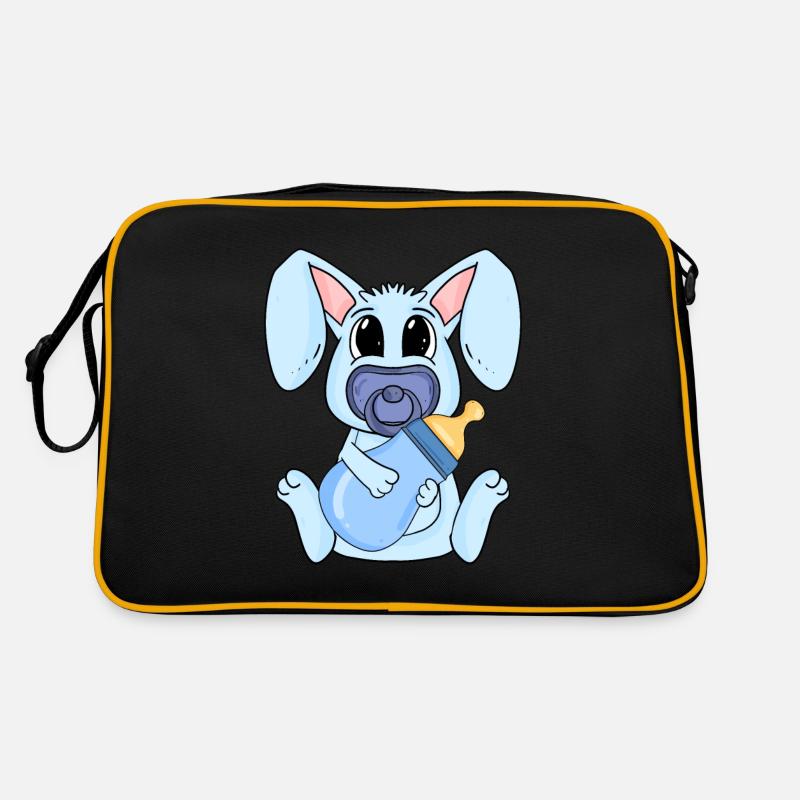 Bébé Garçon Lapin Sac Retro