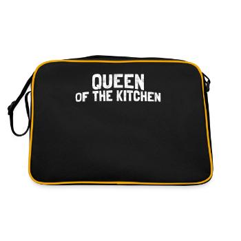 Queen of the Kitchen - Retro Bag - black/gold - Back