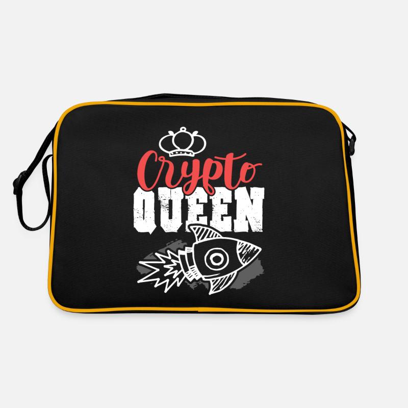 Crypto King Retro Tasche