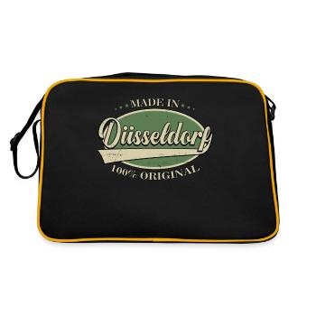 Made in Dusseldorf - Retro Bag - black/gold - Back