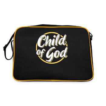 Enfant de Dieu - Sac Retro - noir/or - Dos