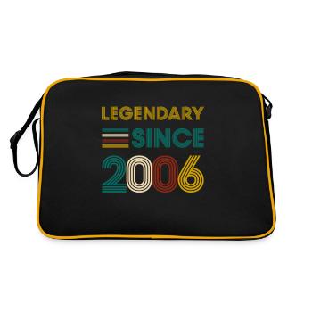 Vintage Légendaire depuis 2006 anniversaire - Sac Retro - noir/or - Dos